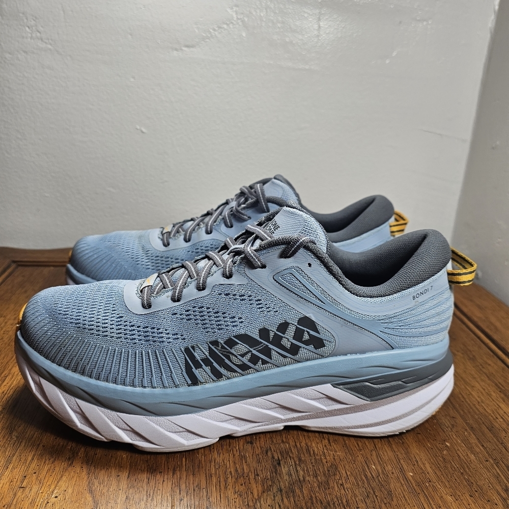 Hoka One One Bondi 7 Running Shoes Men's Size 9
